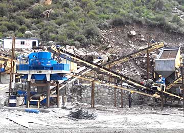 广西时产200吨鹅卵石制砂生产线